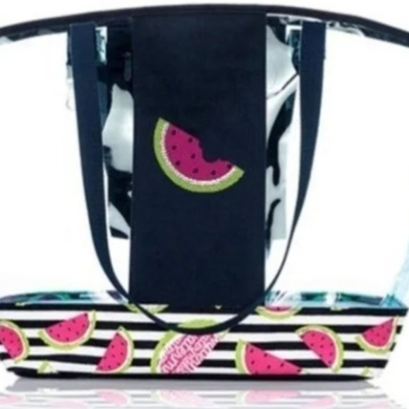Thirty One In The Clear Tote, Slice of Summer, NEW - Picture 4 of 5
